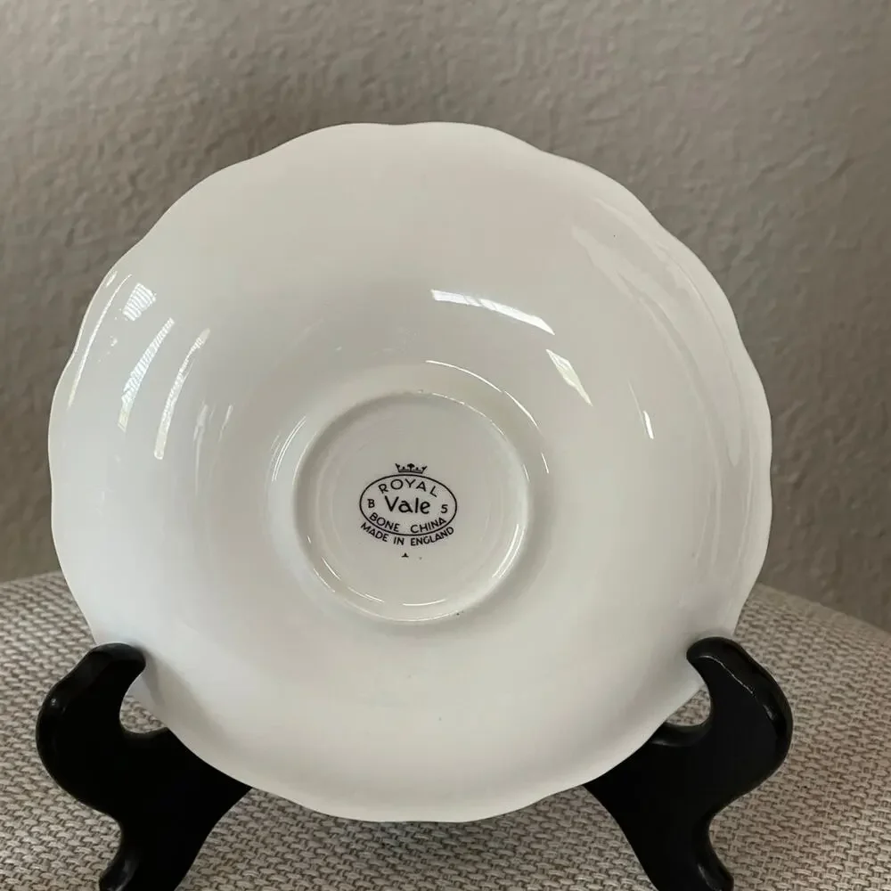 Vintage Rare England Bone China Cup & Saucer Horse Pony RCMP